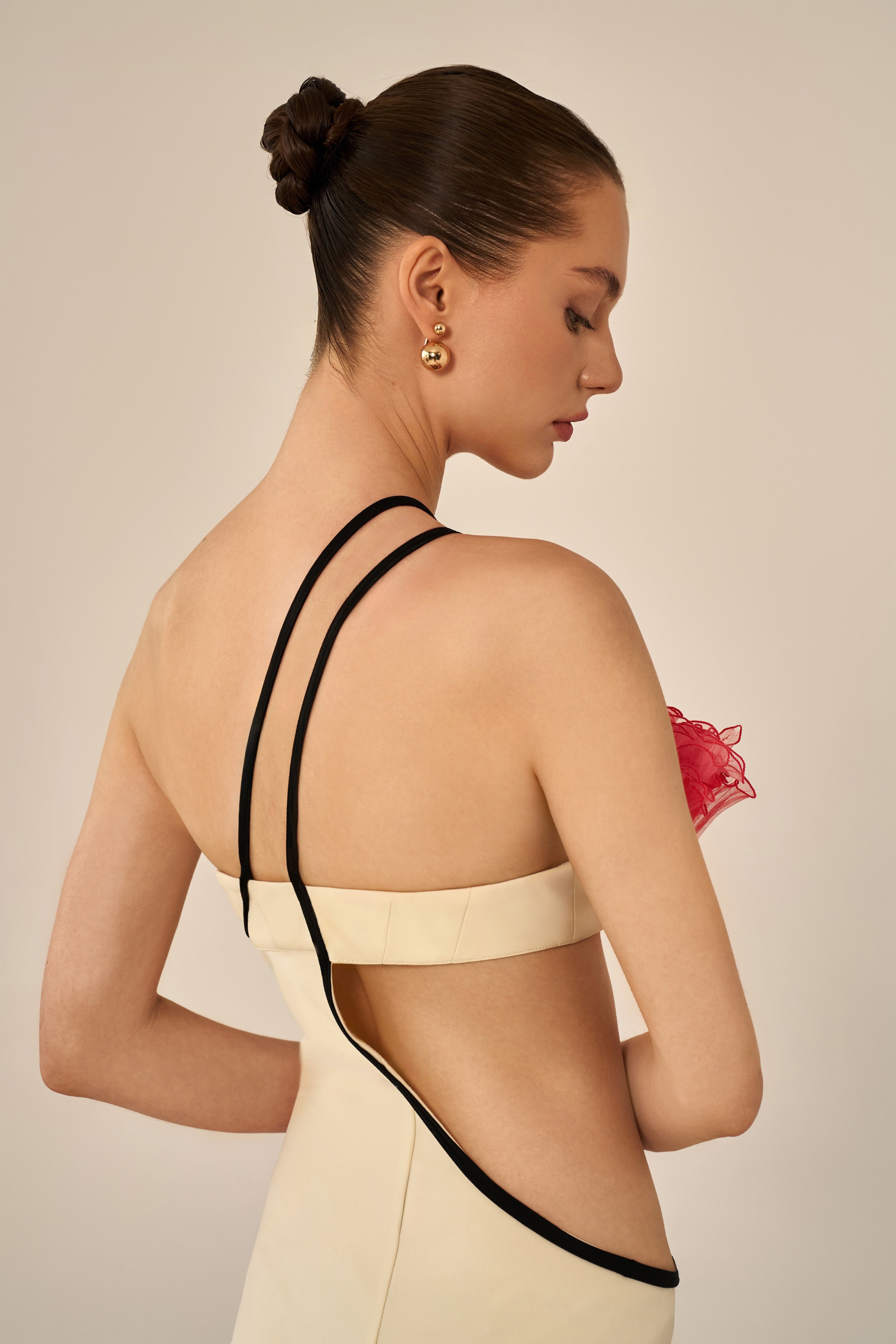 Linea Cut Mini Dress